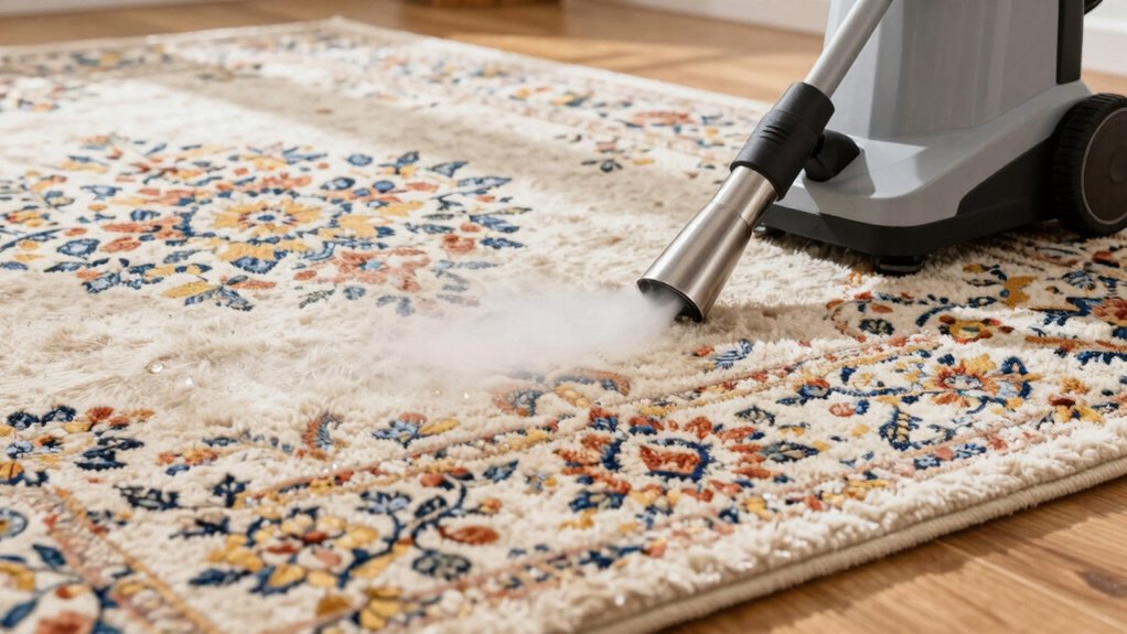 steam cleaning wool rugs