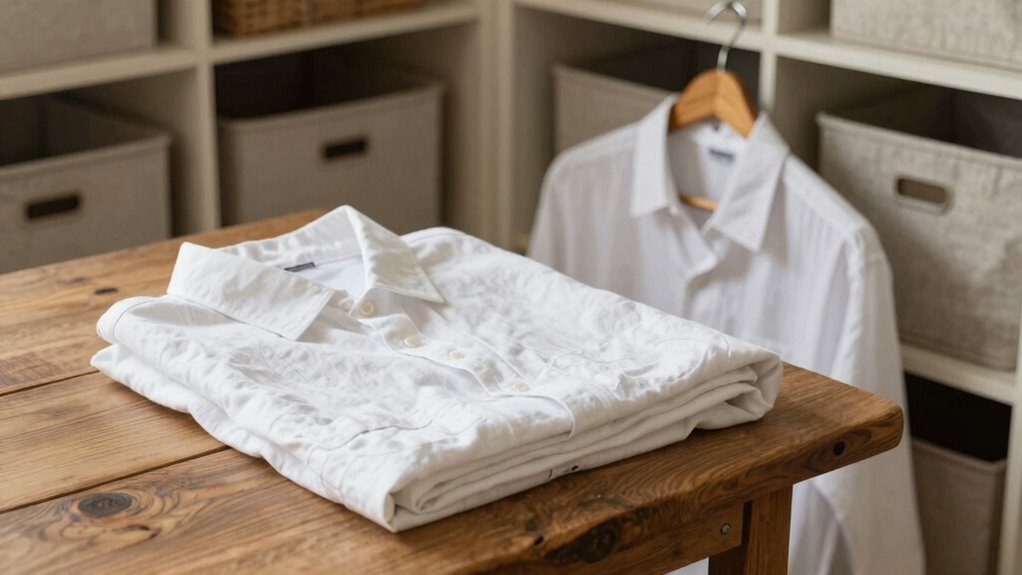 store linens carefully to prevent wrinkles