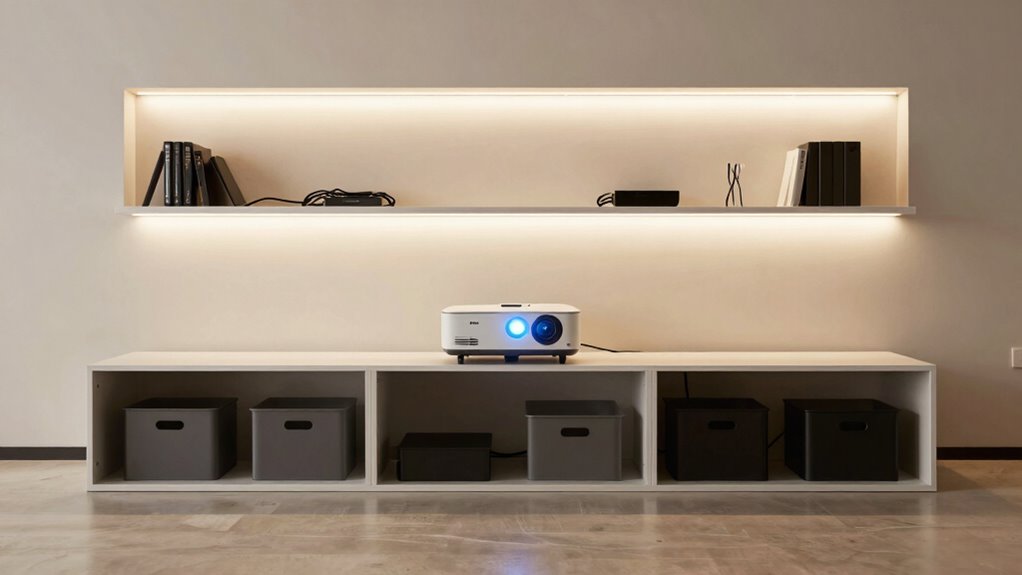 stylish functional clutter free storage