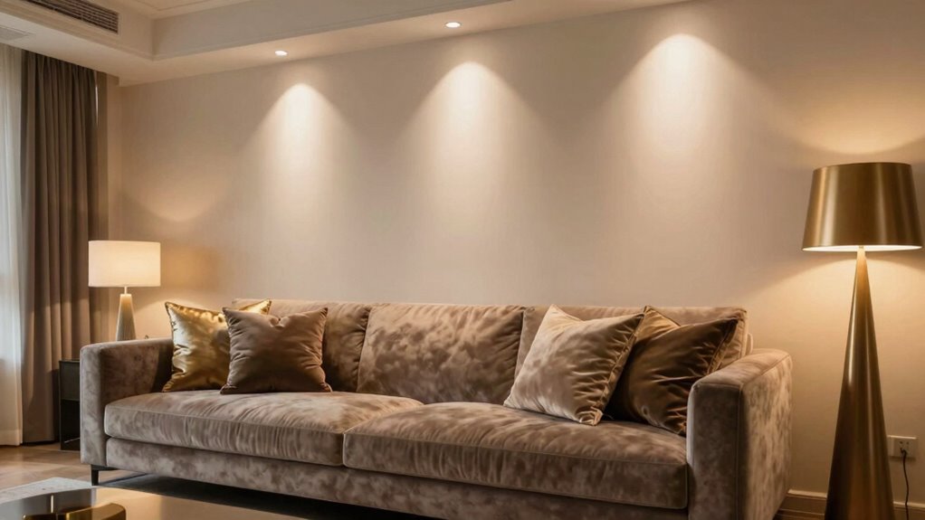 subtle layered ambient lighting