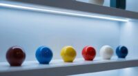 uv free display lighting