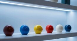 uv free display lighting