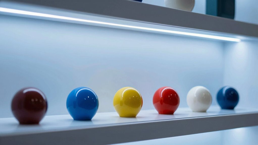 uv free display lighting