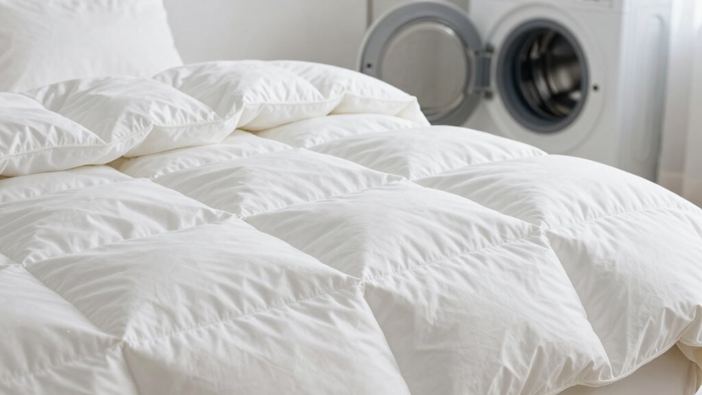 wash to prevent clumping