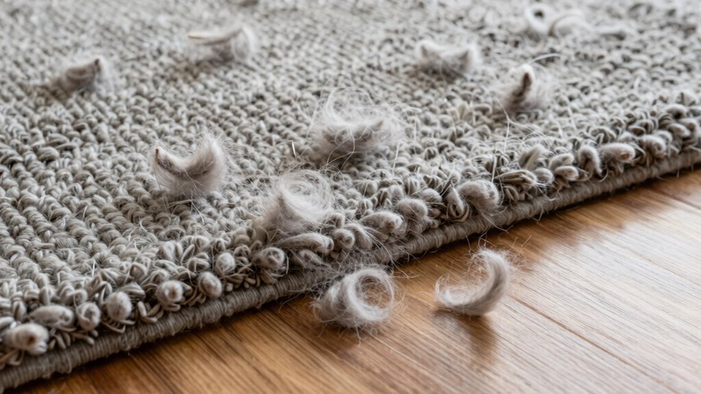 wool fiber shedding process