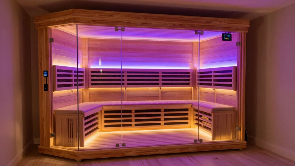 choosing comfortable home sauna