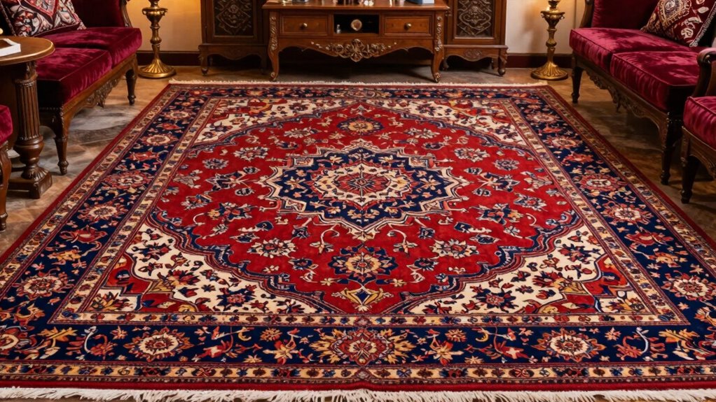 choosing durable matching kashan rugs