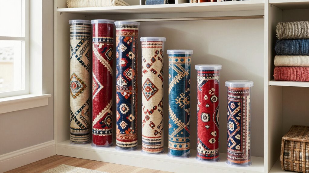 choosing durable rug storage