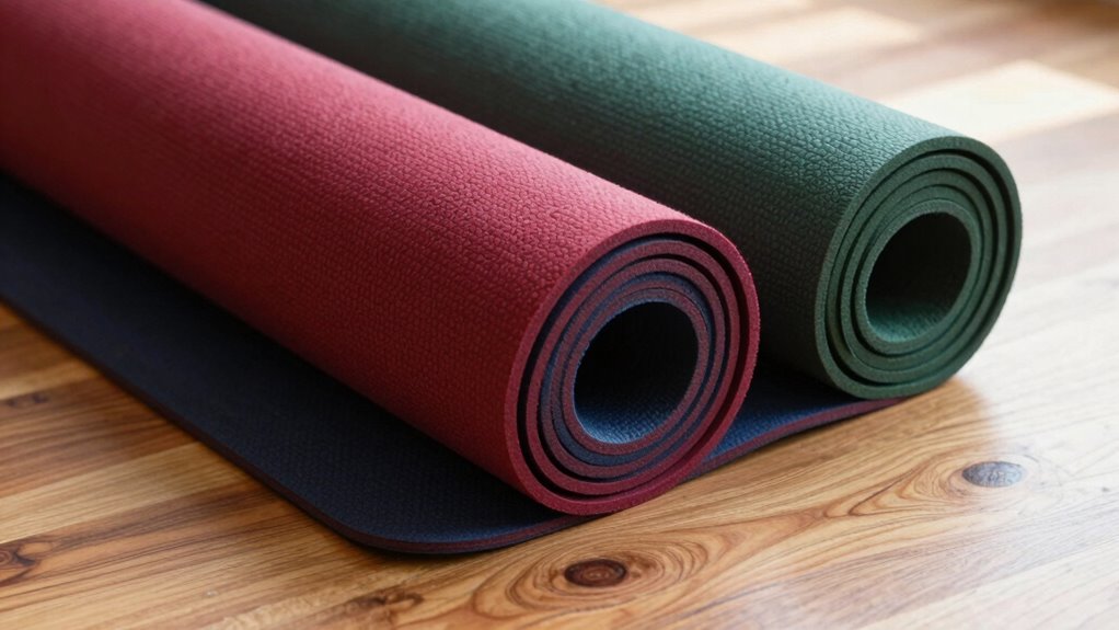 choosing the right thick yoga mat