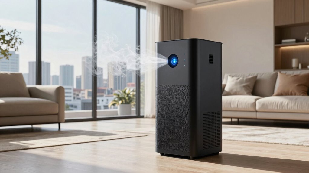 large room smoke filtration