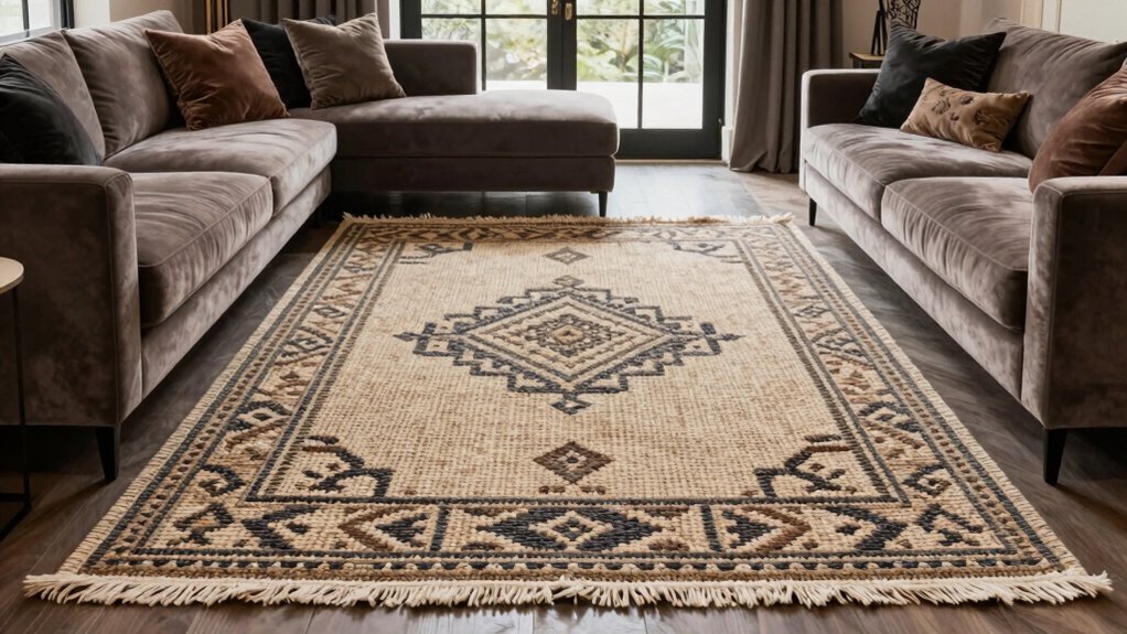luxury flatweave rug selection
