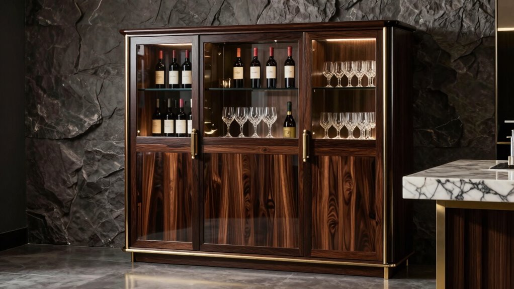 luxury wine cabinet options