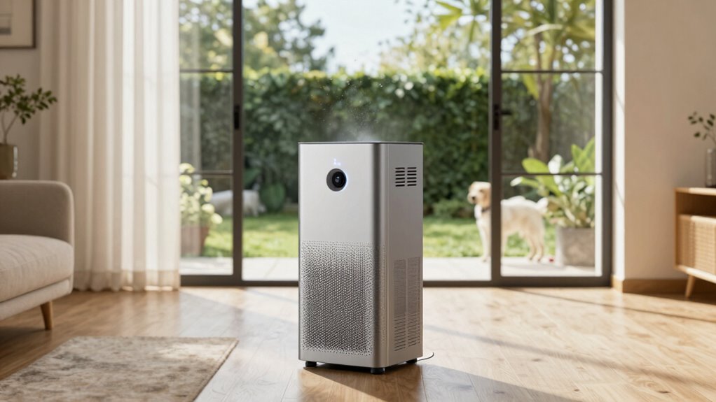 pet dander large room