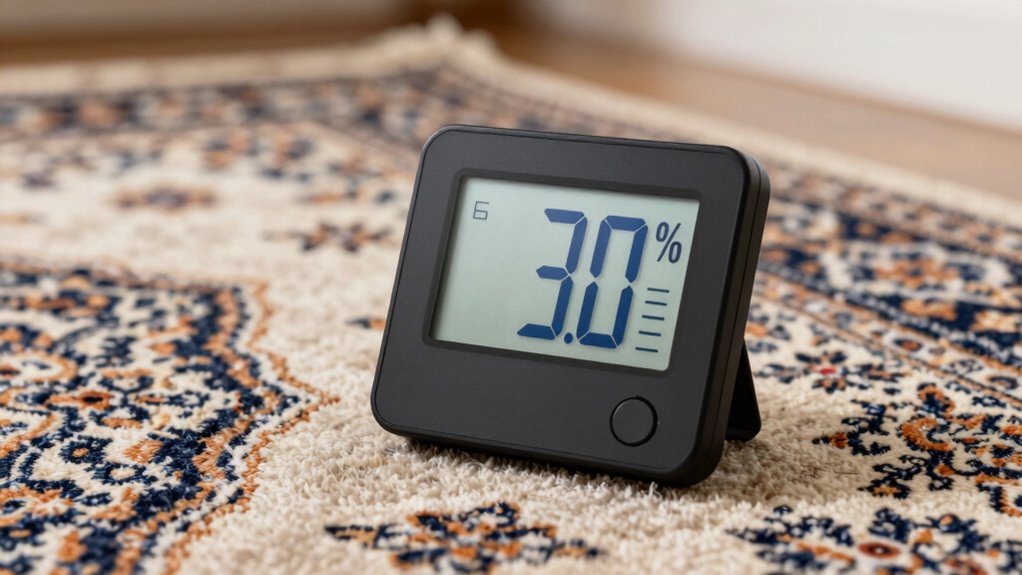 reliable rug humidity monitoring