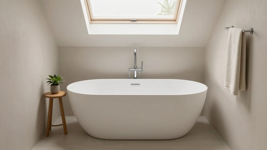 small bathroom soaking tub considerations