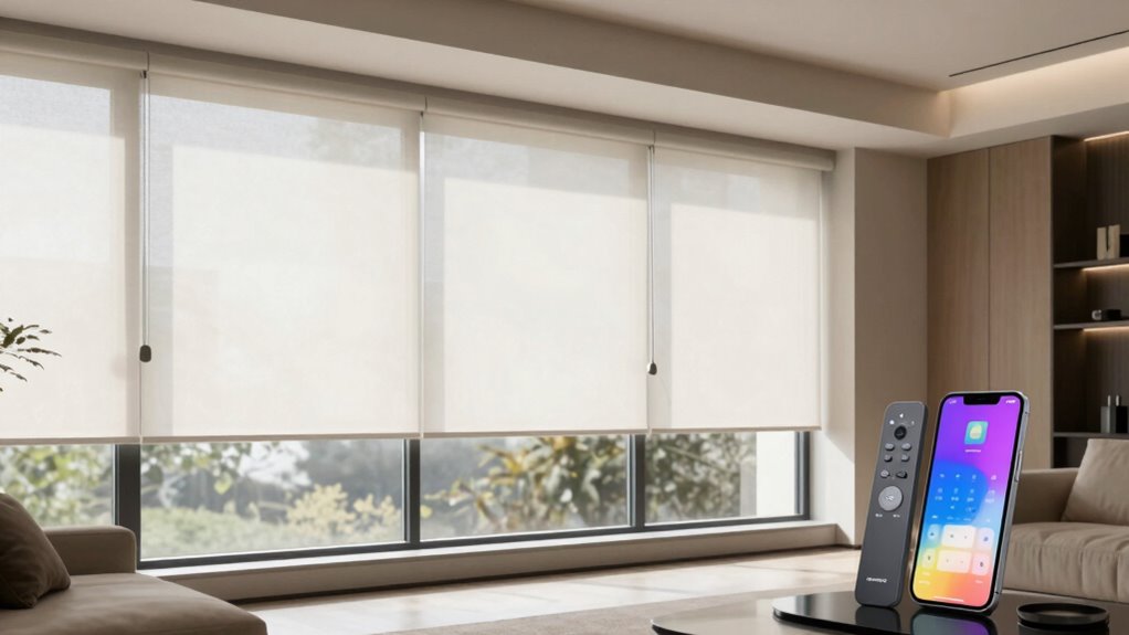 smart shades compatibility and control