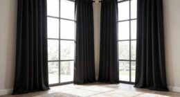 tall window blackout curtains