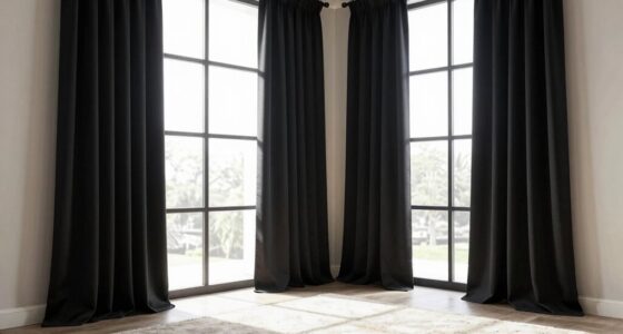 tall window blackout curtains