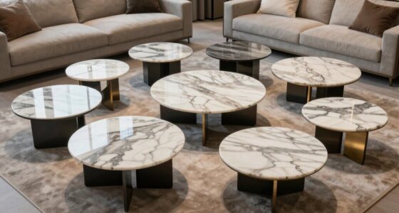 top 15 contemporary marble tables