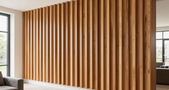top acoustic wood slat panels