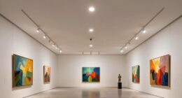 top art display recessed lighting