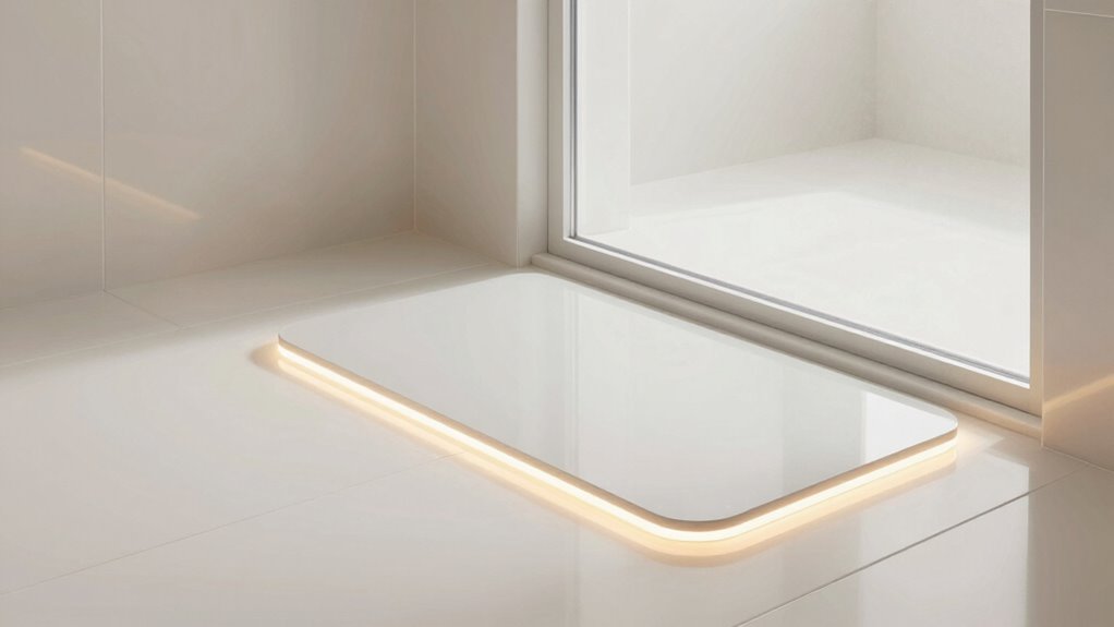 top bathroom heated mats