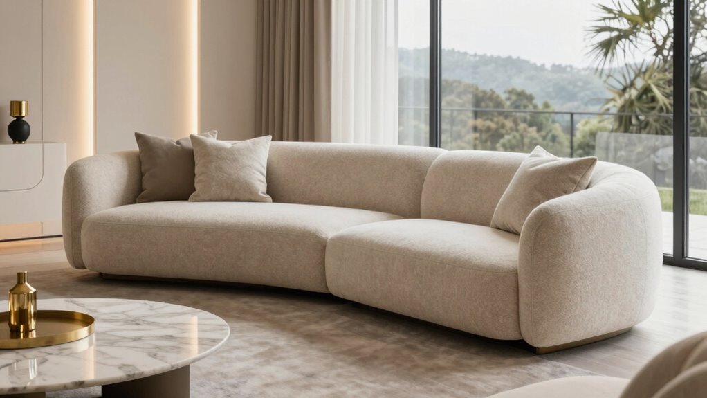 top boucle sectional choices
