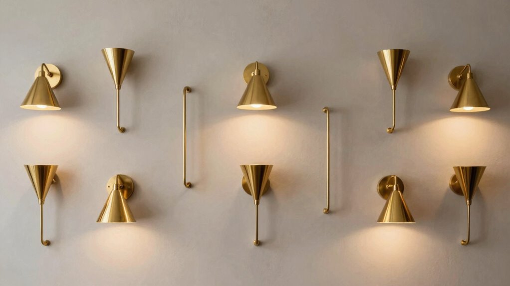 top brass sconce collection