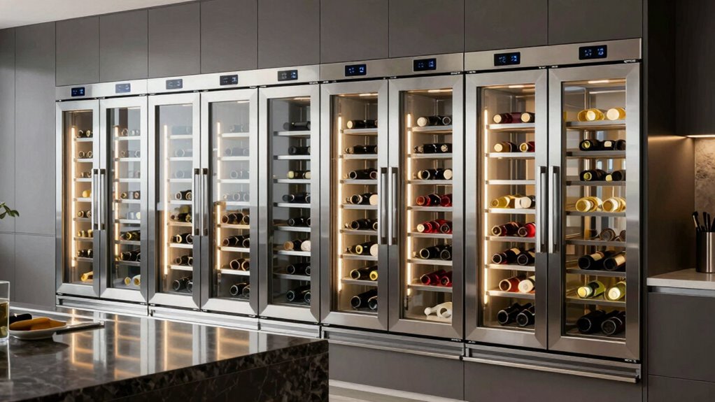 top dual zone wine fridges