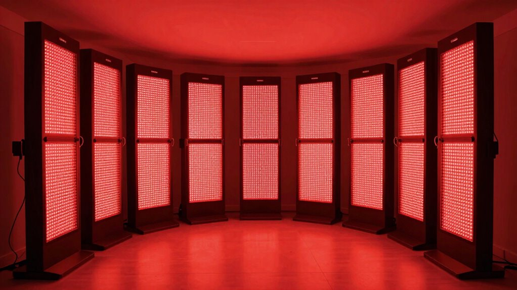 top full body red light panels