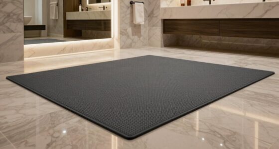 top heated bathroom mats