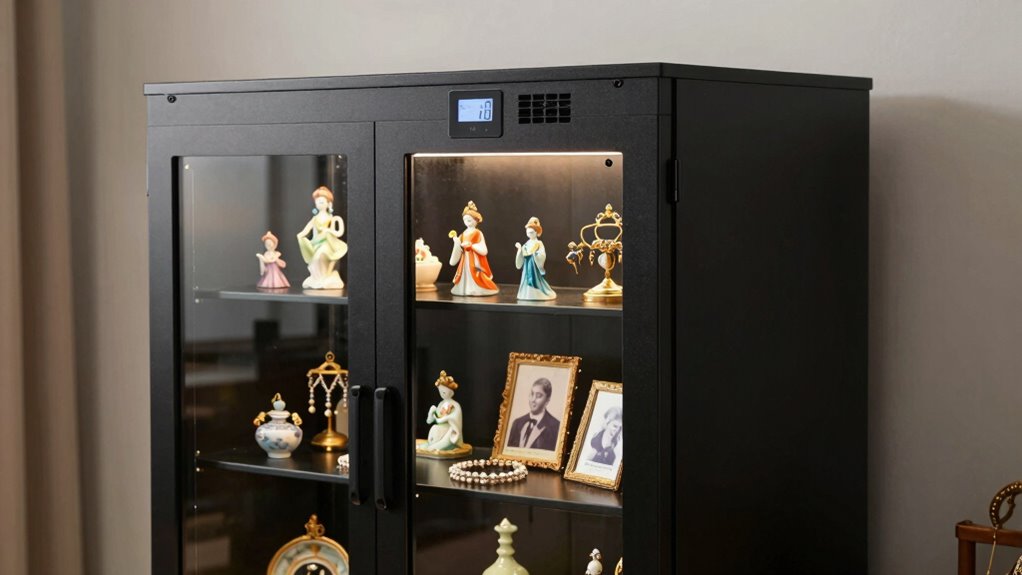 top humidity controlled cabinets