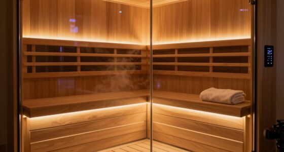 top indoor dual sauna