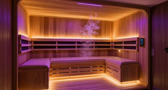 top indoor sauna for three