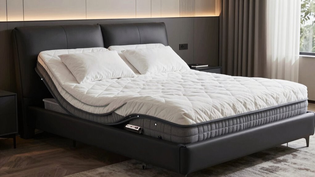 top king bed bases