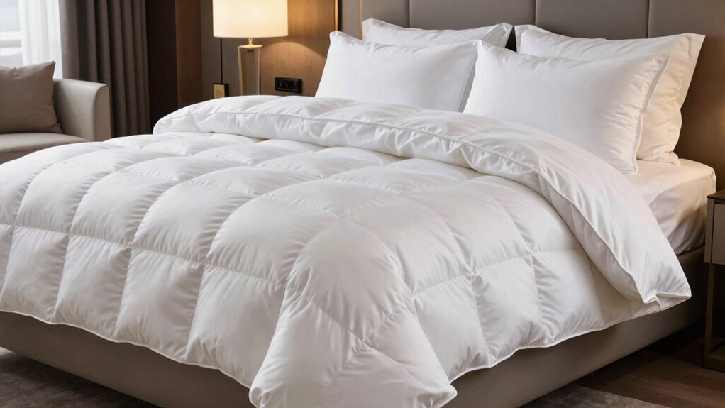 top king hotel down comforters