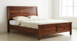 top king wood bed frames