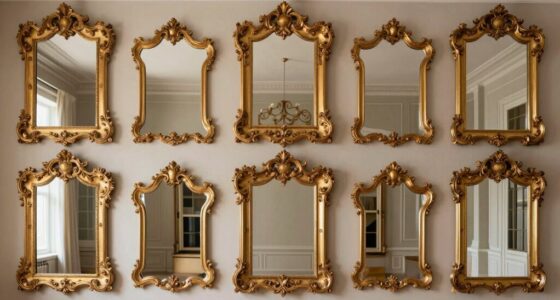 top large gilded mirrors