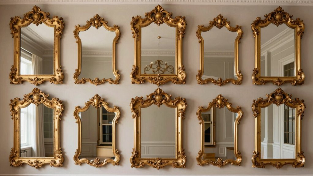 top large gilded mirrors