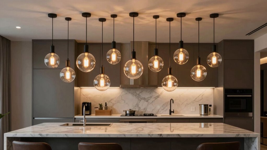top large kitchen pendant lights