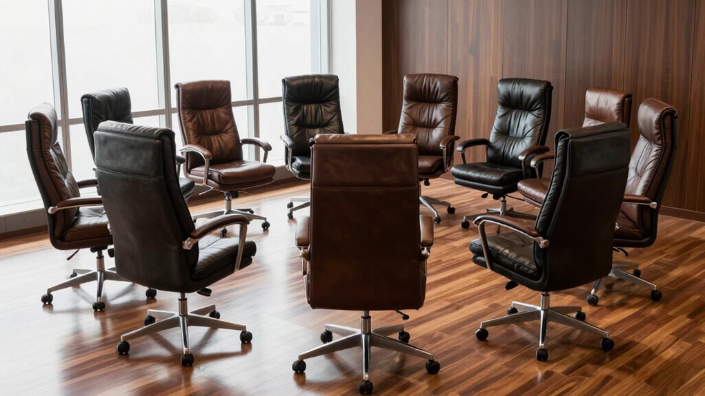 top leather ergonomic office chairs