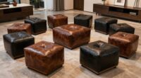 top leather ottoman picks