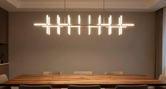 top linear dining chandeliers