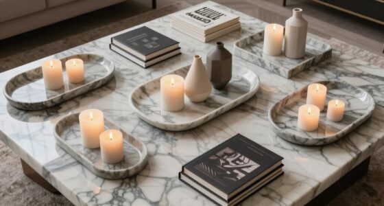 top marble coffee table trays