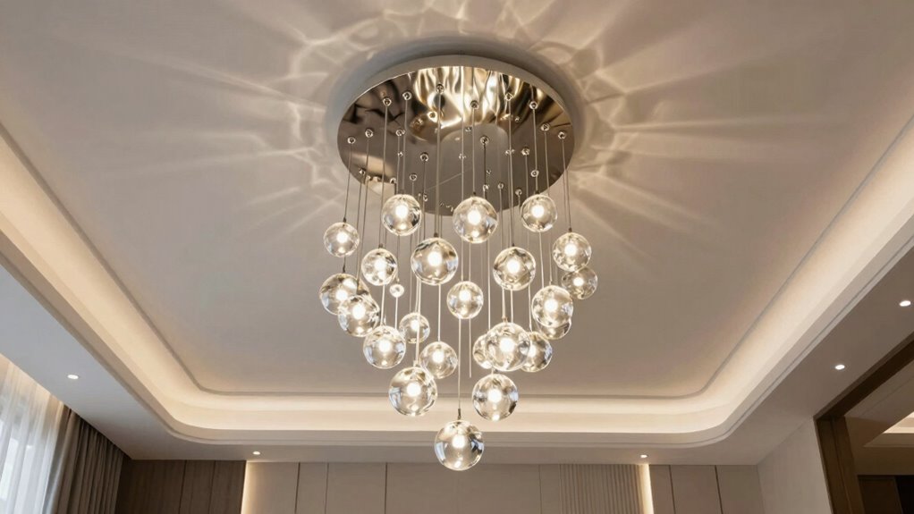 top modern high ceiling chandeliers