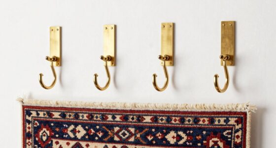 top museum rug hanging hardware