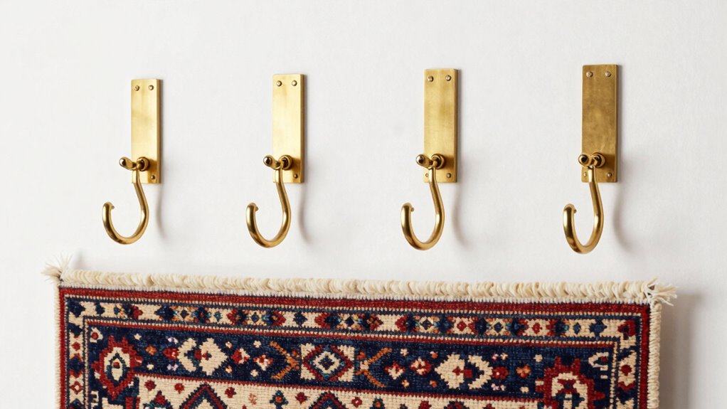 top museum rug hanging hardware