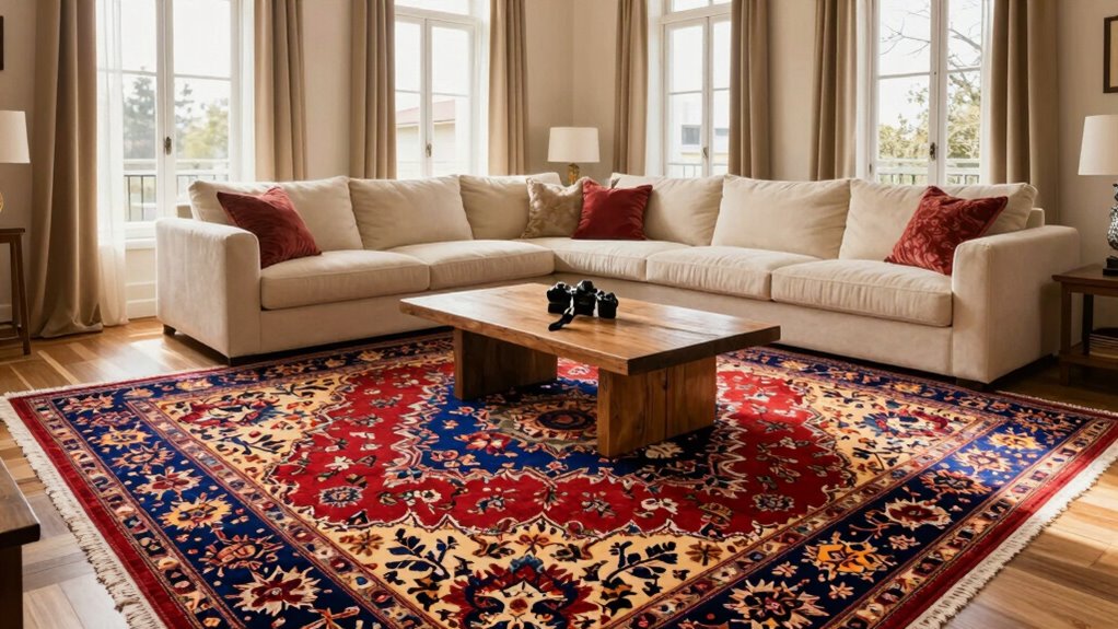 top oversized persian rugs
