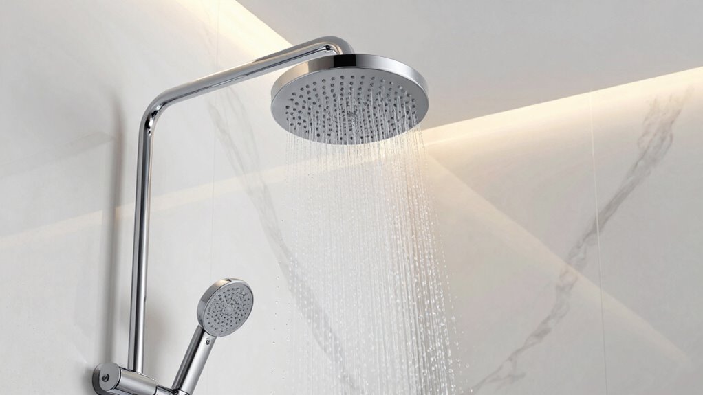 top rain shower systems