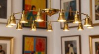 top rechargeable brass picture lights